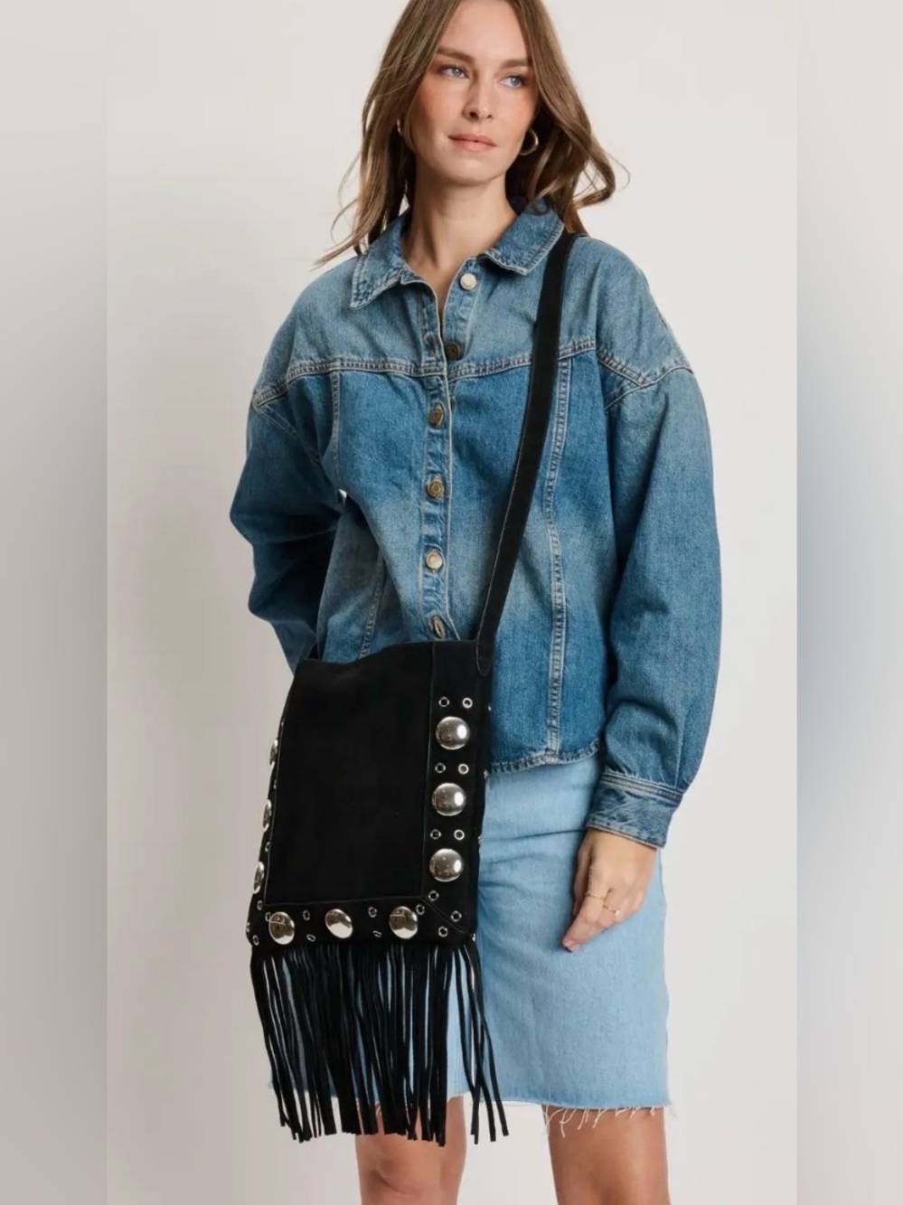 Moda Luxe Rocker Chic Courtney Crossbody